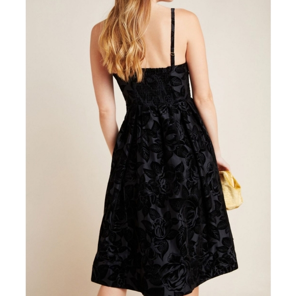 NWT ANTHROPOLOGIE JACQUARD RETRO DRESS - Picture 3 of 9